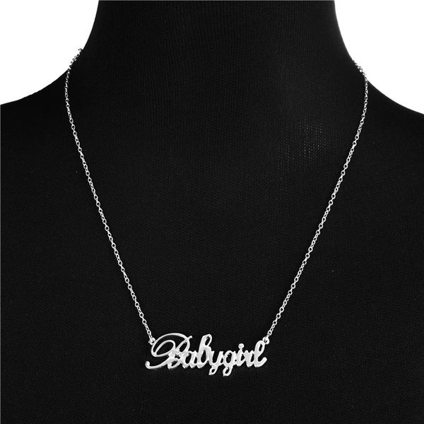 europe/us fashion baby girl letter pendant lovely english word necklace gift for mom/girlfriend party jewelry, Silver
europe/us fashion baby girl letter pendant lovely english word necklace gift for mom/girlfriend party jewelry, Silver