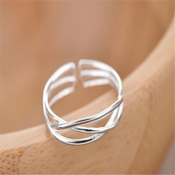 925 серебряных анти аллергии корейской версия полого персонализированных открытий кольцо хвост кольцо простой регулировочное кольцо женщина, Silver
925 серебряных анти аллергии корейской версия полого персонализированных открытий кольцо хвост кольцо простой регулировочное кольцо женщина, Silver