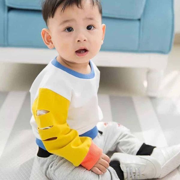 boys girls long sleeve sweatshirt o-neck cotton clothing girls boys long sleeve patchwork hole sweatshirt baby clothing, Black
boys girls long sleeve sweatshirt o-neck cotton clothing girls boys long sleeve patchwork hole sweatshirt baby clothing, Black