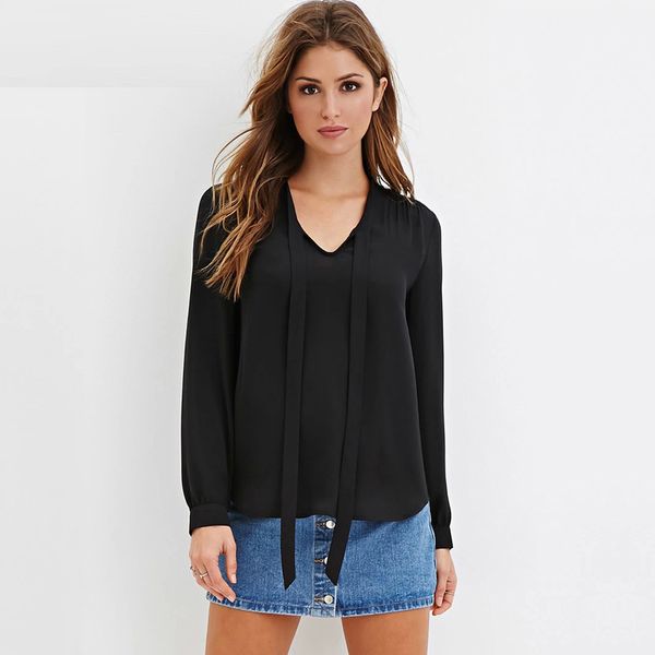 new arrival fashion long sleeve knot bow neck plus size xxxxl 5xl 6xl solid casual fashion blouse women blusas shirts, White
new arrival fashion long sleeve knot bow neck plus size xxxxl 5xl 6xl solid casual fashion blouse women blusas shirts, White