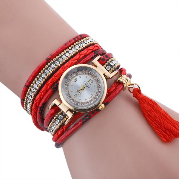 sc131 serpentine braided watchband quartz lady's bracelet watch quartz watch fashion leather women casual wrist, Slivery;brown
sc131 serpentine braided watchband quartz lady's bracelet watch quartz watch fashion leather women casual wrist, Slivery;brown
