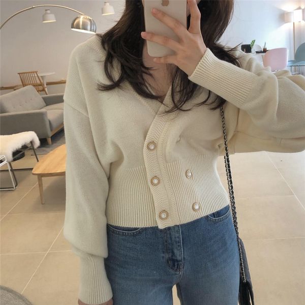 women autumn winter korean vintage sweater cardigan long sleeve double breasted tunic v-neck elegant casual sueter open coat
women autumn winter korean vintage sweater cardigan long sleeve double breasted tunic v-neck elegant casual sueter open coat