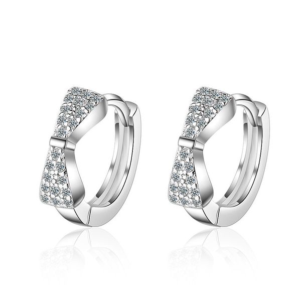 pandach bow earring 100% real sterling silver zircon hoop earring rose gold silver color 2020 new arrival jewelry cme402, Golden;silver
pandach bow earring 100% real sterling silver zircon hoop earring rose gold silver color 2020 new arrival jewelry cme402, Golden;silver