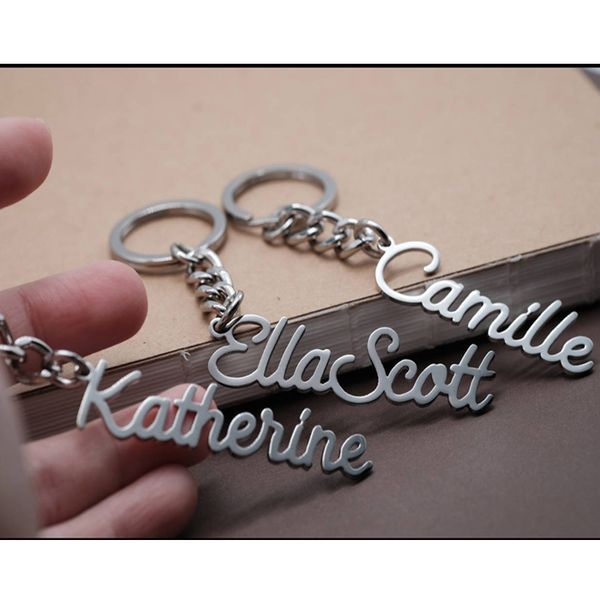 handmade personalized any language custom name keychain fashion jewelry stainless steel nameplate keychain womens birthday gifts, Silver
handmade personalized any language custom name keychain fashion jewelry stainless steel nameplate keychain womens birthday gifts, Silver