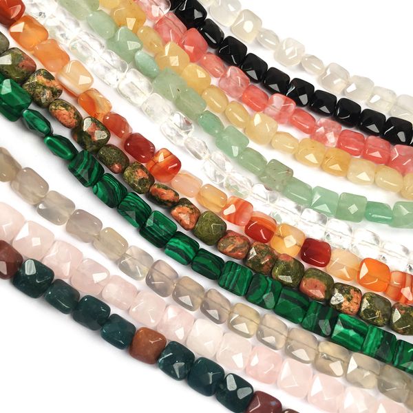 natural stone faceted square shape beading agates crystal scattered beads for jewelry making diy necklace bracelet accessories
natural stone faceted square shape beading agates crystal scattered beads for jewelry making diy necklace bracelet accessories