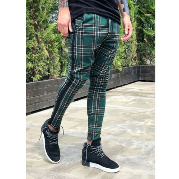 high sales and long casual sport pants slim sweatpants comfortable trousers running men's fit joggers quality plaid amdak, Black
high sales and long casual sport pants slim sweatpants comfortable trousers running men's fit joggers quality plaid amdak, Black