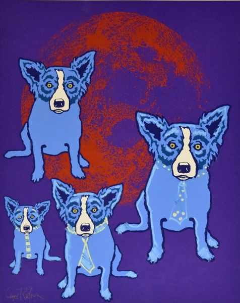 george rodrigue blue dog original hand embellished mm red moon home decor handcrafts /hd print oil painting on canvas wall art 200113
george rodrigue blue dog original hand embellished mm red moon home decor handcrafts /hd print oil painting on canvas wall art 200113