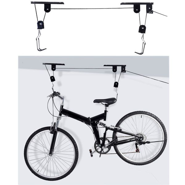 45lb strong bike bicycle lift ceiling mounted hoist storage garage hanger pulley rack metal lift assemblies ciclismo bicicleta
45lb strong bike bicycle lift ceiling mounted hoist storage garage hanger pulley rack metal lift assemblies ciclismo bicicleta