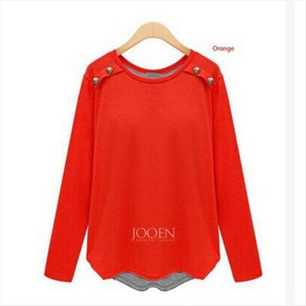 autumn long-sleeved t- large size loose base fat mm autumn women's long-sleeved t-shirt large size women's loose base shirt fat mm, White
autumn long-sleeved t- large size loose base fat mm autumn women's long-sleeved t-shirt large size women's loose base shirt fat mm, White