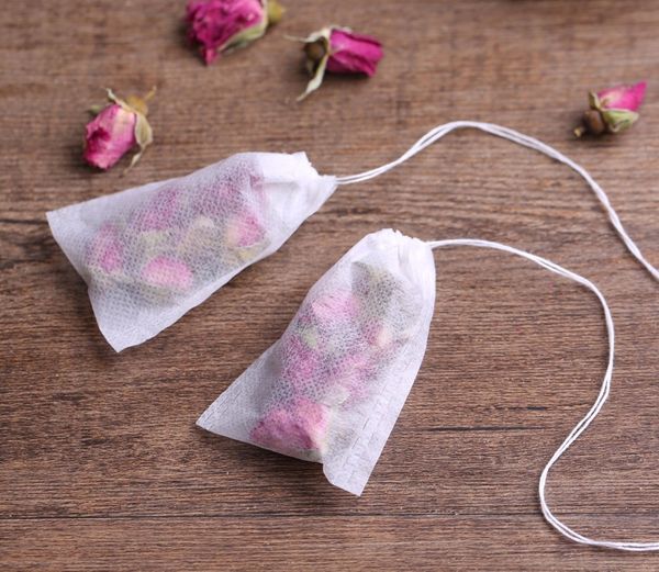 100pcs pack tea bags 5.5*7cm non-woven fabric empty scented teabags with string heal seal filter for herb loose tea bolsas kitchen drinkware
100pcs pack tea bags 5.5*7cm non-woven fabric empty scented teabags with string heal seal filter for herb loose tea bolsas kitchen drinkware