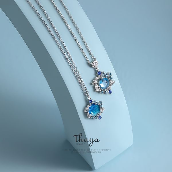 thaya creative design nebula necklace crystal jewelry sterling silver female simple chians for women elegant jewelry gift
thaya creative design nebula necklace crystal jewelry sterling silver female simple chians for women elegant jewelry gift