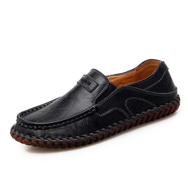 brand genuine leather men shoes fashion casual shoes breathable men flats loafers men's driving zapatos hombre big size 48, Black
brand genuine leather men shoes fashion casual shoes breathable men flats loafers men's driving zapatos hombre big size 48, Black