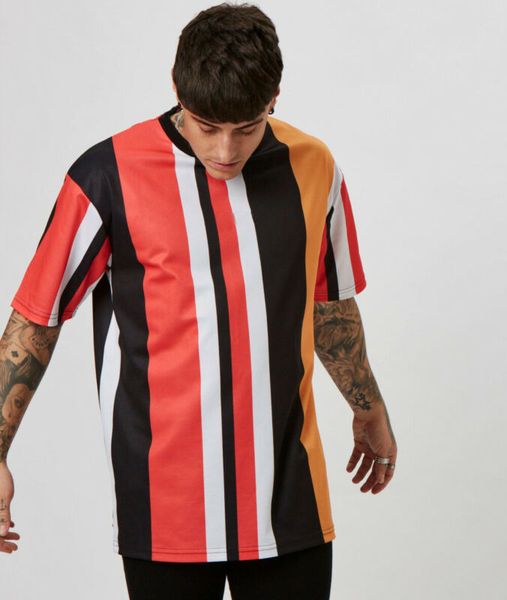 t shirt casual men's round neck short sleeve loose stripe t-shirt men sports street hip hop stripe t-shirt camiseta masculina, White;black
t shirt casual men's round neck short sleeve loose stripe t-shirt men sports street hip hop stripe t-shirt camiseta masculina, White;black