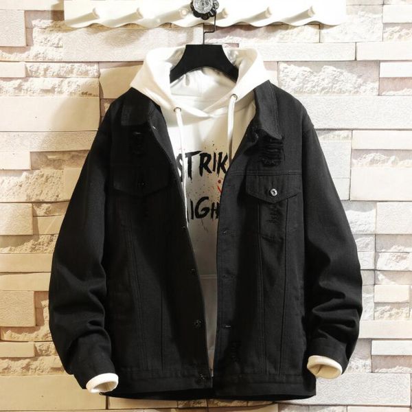 mens coats mens outwear denim bomber jacket men cowboy men's jean jacket hombre, Black;brown
mens coats mens outwear denim bomber jacket men cowboy men's jean jacket hombre, Black;brown
