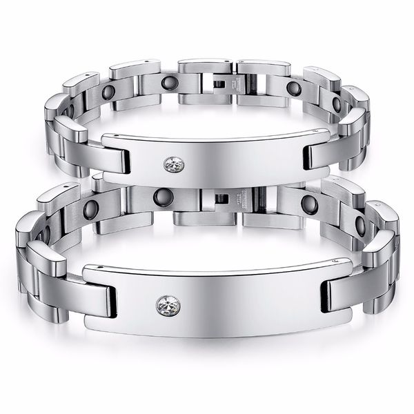 stainless steel magnetic therapy bracelet pain relief for arthritis with remove tool, Golden;silver
stainless steel magnetic therapy bracelet pain relief for arthritis with remove tool, Golden;silver