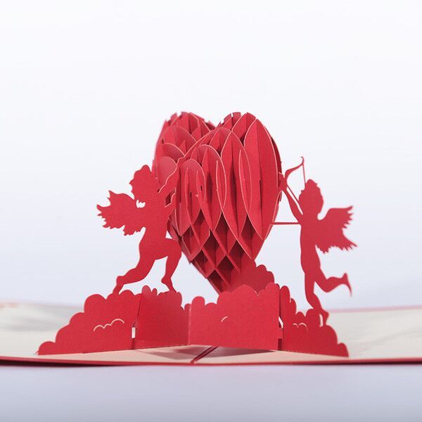 diy 3d card hand cut paper heart of cupid greeting cards for valentines day wedding supplies red
diy 3d card hand cut paper heart of cupid greeting cards for valentines day wedding supplies red