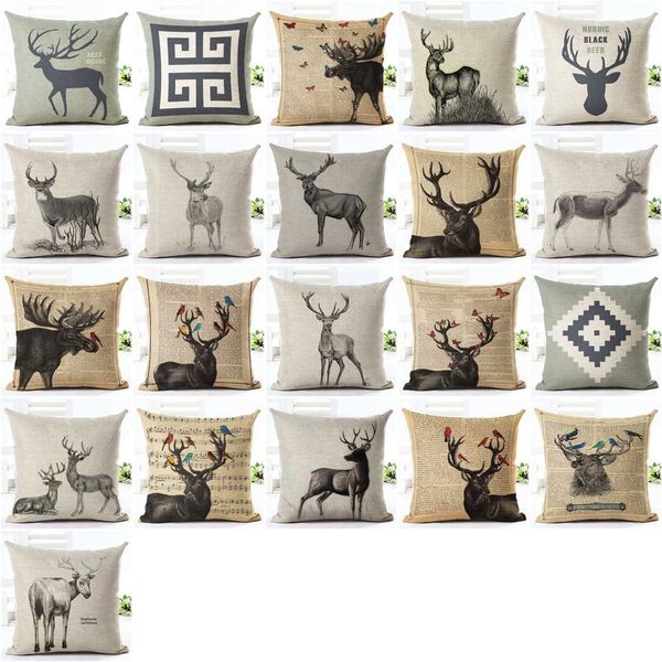 custom elk new 24 styles linen pillow cover geometric deer cushion cover nordic style home decorative pillow case
custom elk new 24 styles linen pillow cover geometric deer cushion cover nordic style home decorative pillow case