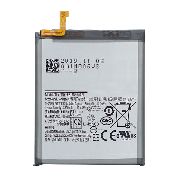 ebbn970abu note 10 note x note10 original spare battery original 3500mah mobile phone battery
ebbn970abu note 10 note x note10 original spare battery original 3500mah mobile phone battery