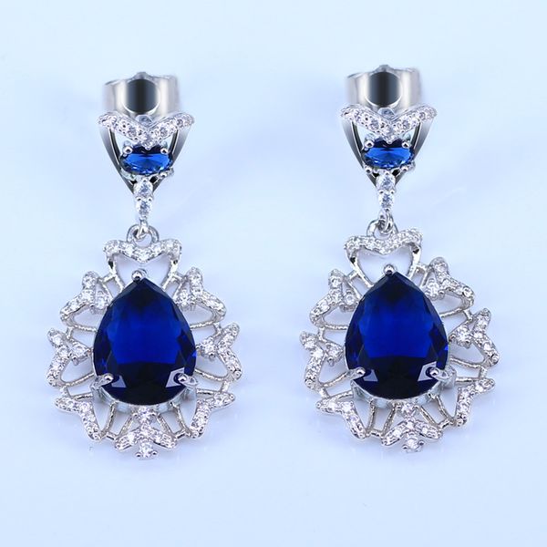 fashion-color option fashion ladies long pear cut cubic zircon stone big dropping earrings jewelry for valentine's day gift, Silver
fashion-color option fashion ladies long pear cut cubic zircon stone big dropping earrings jewelry for valentine's day gift, Silver