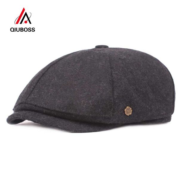 qiuboss autumn winter wool felt newsboy caps men beret old man retro octagonal cap art youth casquette male trilby qb44, Blue;gray
qiuboss autumn winter wool felt newsboy caps men beret old man retro octagonal cap art youth casquette male trilby qb44, Blue;gray