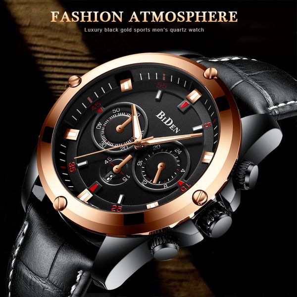 biden classic casual men watch leather strap business mens watches relogio masculino, Slivery;brown
biden classic casual men watch leather strap business mens watches relogio masculino, Slivery;brown