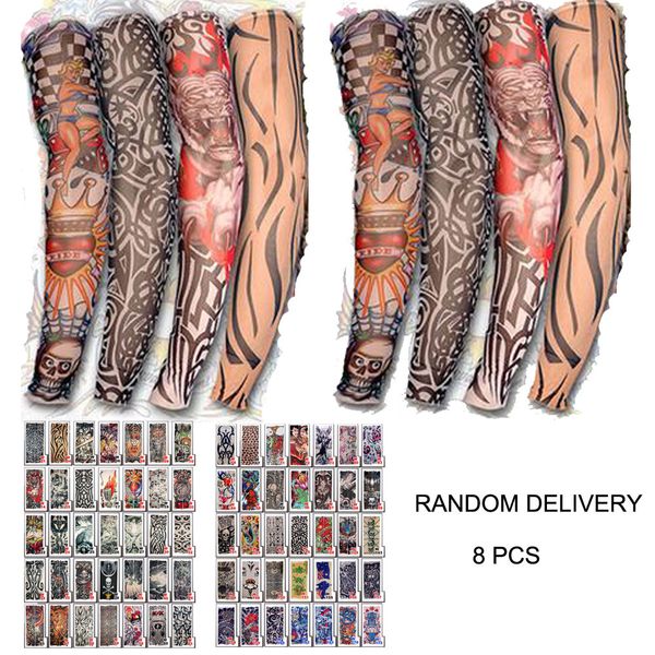 8 Pcs Unisex Temporary Fake Slip On Tattoo Arm Sleeves Kit New Fashion Sunscreen guantelete gauntlet for sun protection mangas
8 Pcs Unisex Temporary Fake Slip On Tattoo Arm Sleeves Kit New Fashion Sunscreen guantelete gauntlet for sun protection mangas