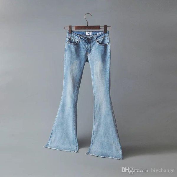 fashion womens wash water blue tight stretch 5 colors big trumpet jeans slim pants long legs
fashion womens wash water blue tight stretch 5 colors big trumpet jeans slim pants long legs
