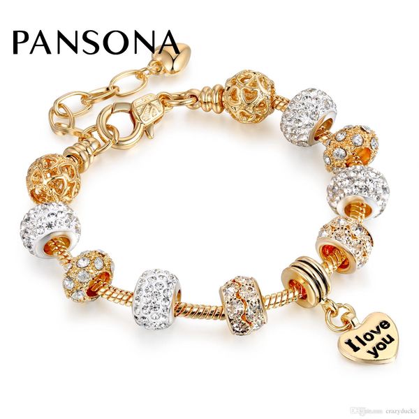 2018 new fashion crystal beads bracelets bangles gold heart pendant charm chain bracelets for women lover's luxury jewelry aa140, Golden;silver
2018 new fashion crystal beads bracelets bangles gold heart pendant charm chain bracelets for women lover's luxury jewelry aa140, Golden;silver