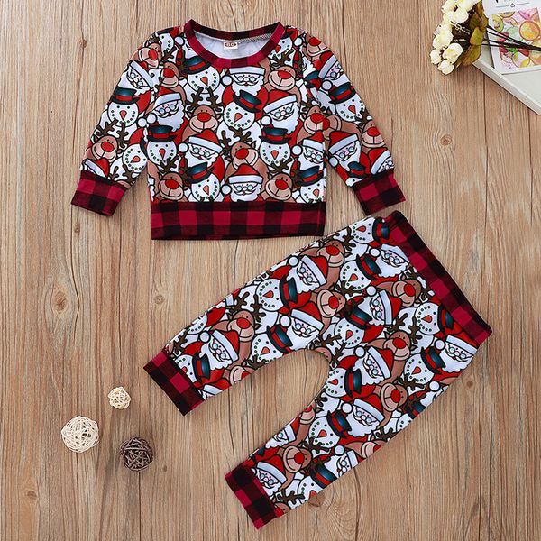baby girl boy christmas clothes set long sleeve snowman printed sweatshirt + pants 2 pcs xmas kid clothing, White
baby girl boy christmas clothes set long sleeve snowman printed sweatshirt + pants 2 pcs xmas kid clothing, White