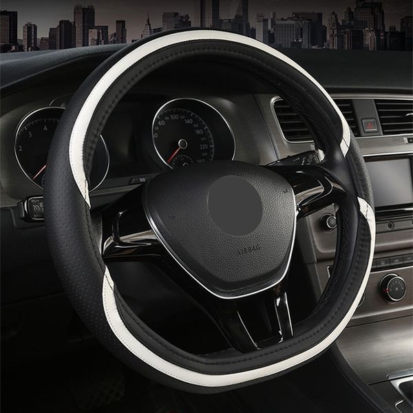 d ring fiber leather car steering wheel cover/auto d shape steering wheel braid for golf 7 2015 polo wear-resistant and non-slip
d ring fiber leather car steering wheel cover/auto d shape steering wheel braid for golf 7 2015 polo wear-resistant and non-slip