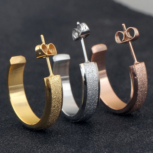 earrings for women fashion jewelry rose gold titanium steel earrings, matte stainless steel earrings for party gift, Golden;silver
earrings for women fashion jewelry rose gold titanium steel earrings, matte stainless steel earrings for party gift, Golden;silver