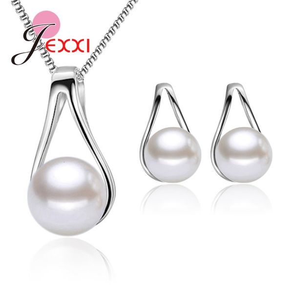 fast delivery women romantic fashion jewelry sets 925 sterling silver pearl pendant earrings necklaces for wedding/engagement
fast delivery women romantic fashion jewelry sets 925 sterling silver pearl pendant earrings necklaces for wedding/engagement
