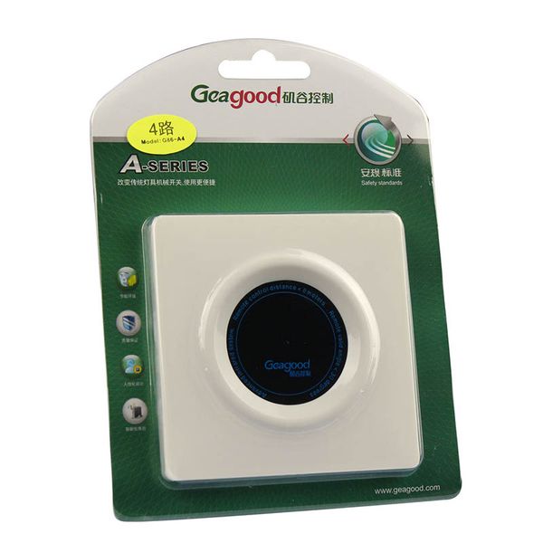 infrared remote control receiver panels type 86 geagood 220v switch 4 ways showroom lighting smart controller environmental protection green
infrared remote control receiver panels type 86 geagood 220v switch 4 ways showroom lighting smart controller environmental protection green