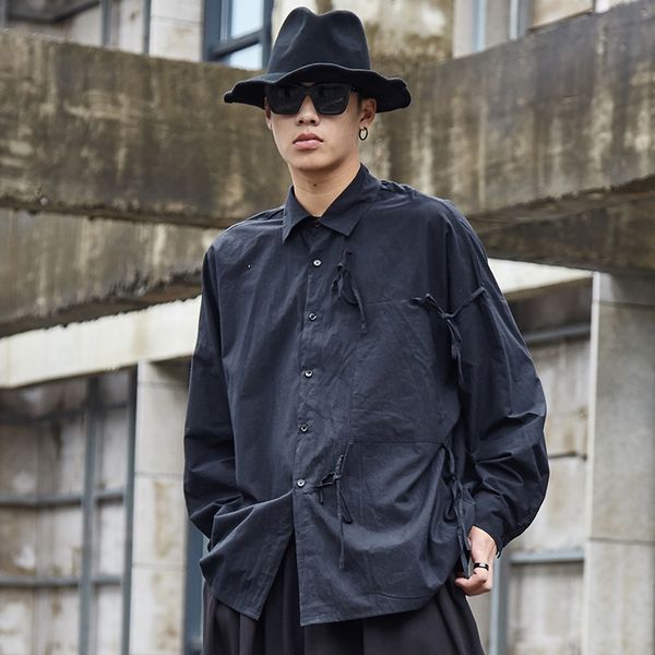 male women japan streetwear hip hop punk gothic party dress shirt men long sleeve loose casual black white shirt, White;black
male women japan streetwear hip hop punk gothic party dress shirt men long sleeve loose casual black white shirt, White;black