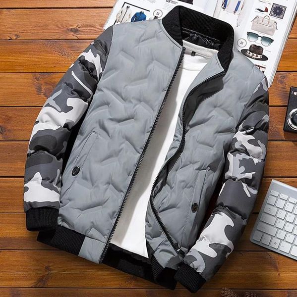 wholesale - new cotton coat winter designer jacket long-sleeved trend handsome casual down jacket thick men's zipper clothes large size, Black;brown
wholesale - new cotton coat winter designer jacket long-sleeved trend handsome casual down jacket thick men's zipper clothes large size, Black;brown