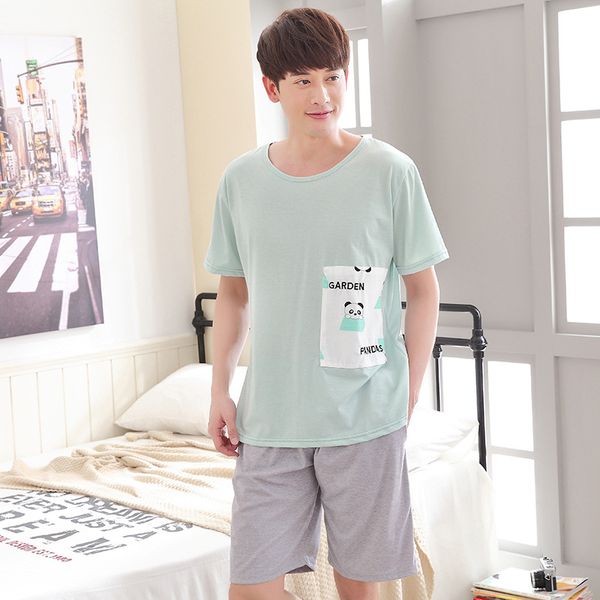 men cute cartoon men pajamas summer 2019 new short cotton thin section xl home clothes suit pajama sets mens pajama set, Black;brown
men cute cartoon men pajamas summer 2019 new short cotton thin section xl home clothes suit pajama sets mens pajama set, Black;brown