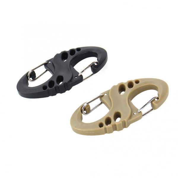 1pc s-shaped hook buckle carabiner snap hook clip molle backpack hanger buckle quickdraw keyring outdoor camping hiking edc tool
1pc s-shaped hook buckle carabiner snap hook clip molle backpack hanger buckle quickdraw keyring outdoor camping hiking edc tool