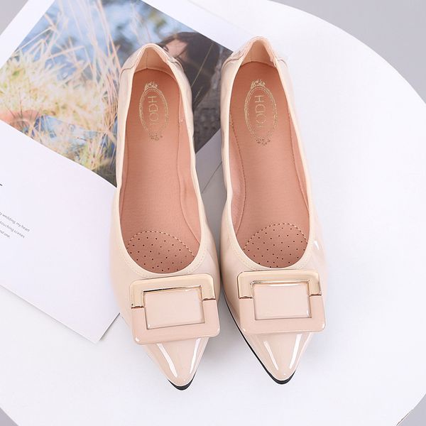 shallow mouth boat shoe casual woman platform shoes soft pointed toe female footwear women's ballerinas driving dress ballet, Black
shallow mouth boat shoe casual woman platform shoes soft pointed toe female footwear women's ballerinas driving dress ballet, Black