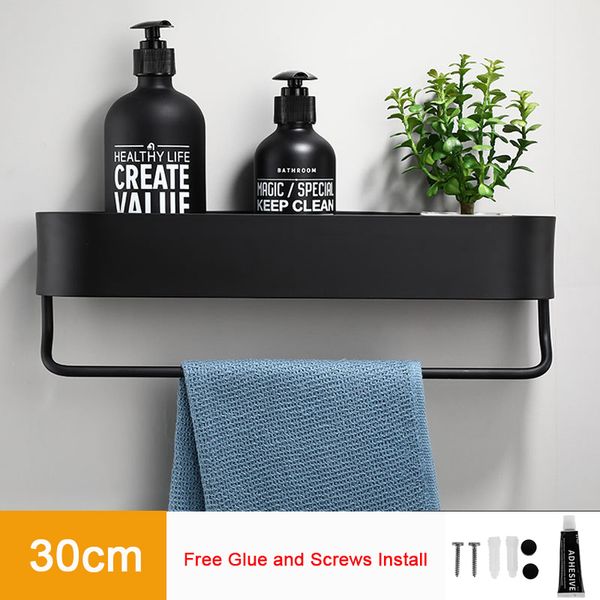 bathroom shelves black shelf 30-50cm length kitchen wall shower basket storage rack towel bar robe hooks accessories
bathroom shelves black shelf 30-50cm length kitchen wall shower basket storage rack towel bar robe hooks accessories