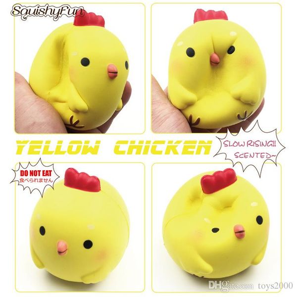 2017 new arrival super cute squishy toy 10*9.5cm chicken soft squeeze cute novelty toys gift for children decompression toy
2017 new arrival super cute squishy toy 10*9.5cm chicken soft squeeze cute novelty toys gift for children decompression toy