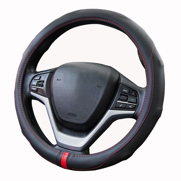 fiber leather steering wheel cover stripes decoration vehicle auto products 15 inch round use massage anti slip
fiber leather steering wheel cover stripes decoration vehicle auto products 15 inch round use massage anti slip