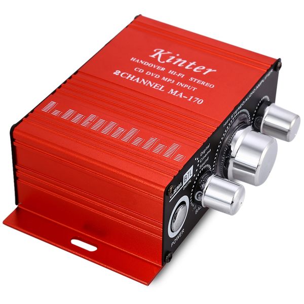ma - 170 mini 12v 20w hi-fi stereo amplifier booster dvd mp3 speaker for car motorcycle
ma - 170 mini 12v 20w hi-fi stereo amplifier booster dvd mp3 speaker for car motorcycle