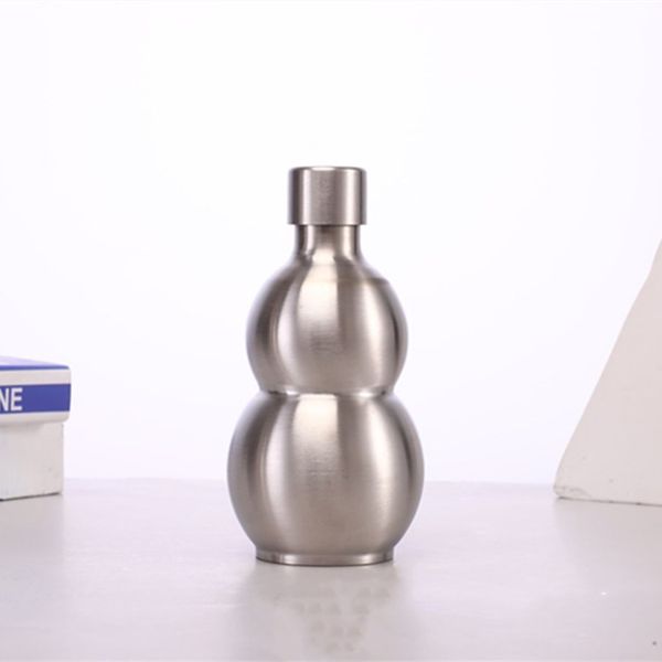 300ml gourd shaped hip flasks tumblers stainless steel water bottles portable outdoor sports kettle coffee cups drinkwaret2i5680
300ml gourd shaped hip flasks tumblers stainless steel water bottles portable outdoor sports kettle coffee cups drinkwaret2i5680
