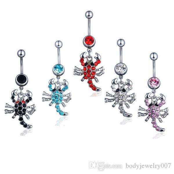 d0074 ( 5 colors ) belly navel ring nice the scorpion navel belly ring 20 pcs aqua color stone drop shipping, Silver
d0074 ( 5 colors ) belly navel ring nice the scorpion navel belly ring 20 pcs aqua color stone drop shipping, Silver