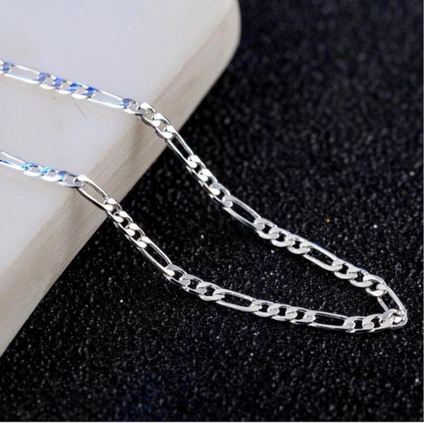 chains 2021 silver plated & stamped 925 4mm figaro necklace for women men's model jewerly wholesale 16-30inch
chains 2021 silver plated & stamped 925 4mm figaro necklace for women men's model jewerly wholesale 16-30inch