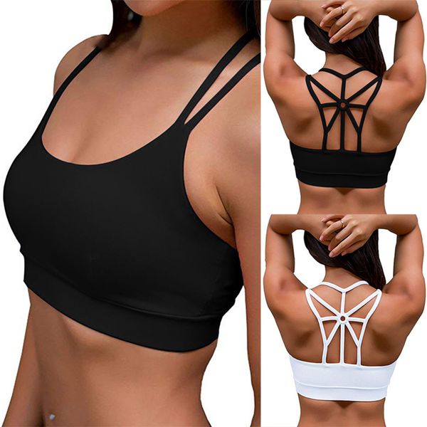 feitong women's padded sports bra cross back high impact underwear women panties plus size yoga bra#3, Red;black
feitong women's padded sports bra cross back high impact underwear women panties plus size yoga bra#3, Red;black