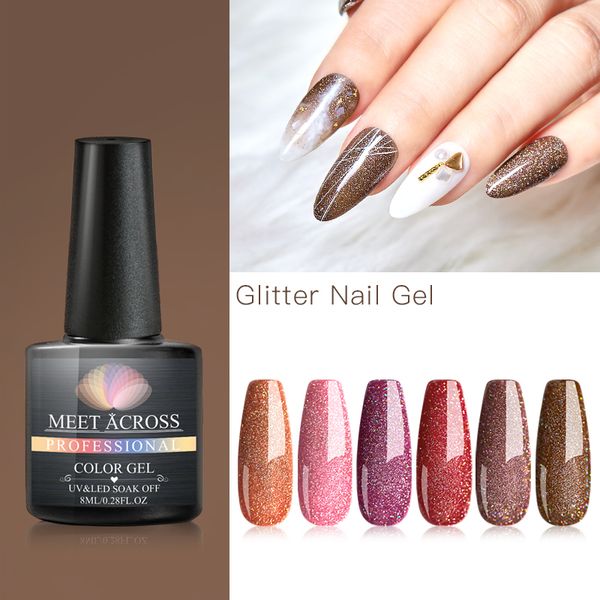 meet across 8ml glitter uv gel nail polish shimmer shining soak-off uv led gel semi permanent nail lacquer sequins varnish, Red;pink
meet across 8ml glitter uv gel nail polish shimmer shining soak-off uv led gel semi permanent nail lacquer sequins varnish, Red;pink