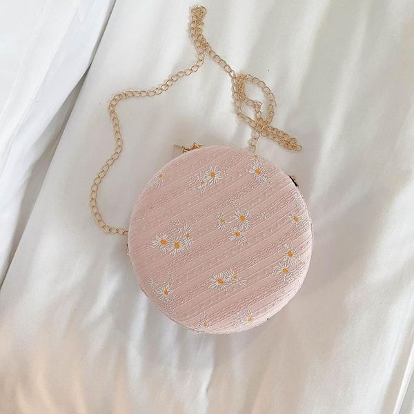 vintage designer daisy embroidery women mini round shoulder bag chain crossbody phone pouch mini tote bag
vintage designer daisy embroidery women mini round shoulder bag chain crossbody phone pouch mini tote bag