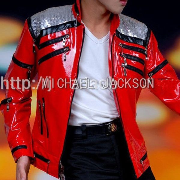 punk red zipper michael jackson mj beat it casual tailor made america fashion style jacket outwear imitation, Black;brown
punk red zipper michael jackson mj beat it casual tailor made america fashion style jacket outwear imitation, Black;brown