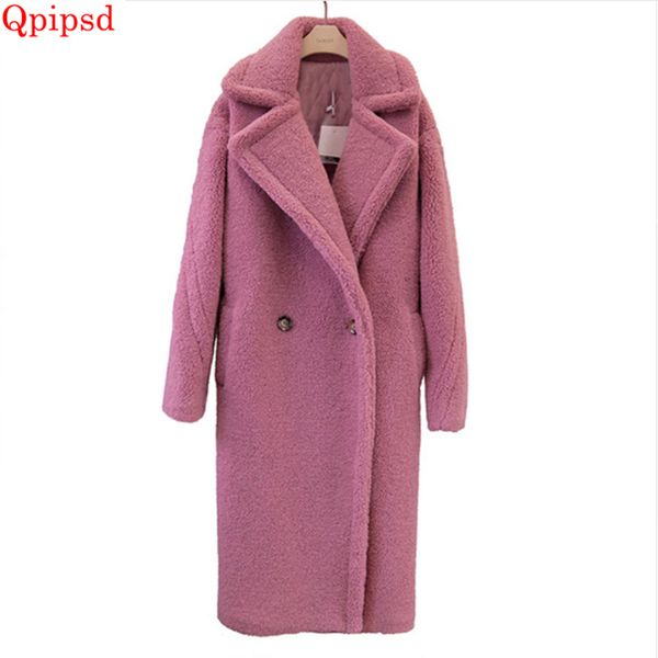 winter lambswool coat women's long warm faux fur coats female plus size sheep sheared lamb jacket coat womens fur overcoat s-4xl, Black
winter lambswool coat women's long warm faux fur coats female plus size sheep sheared lamb jacket coat womens fur overcoat s-4xl, Black